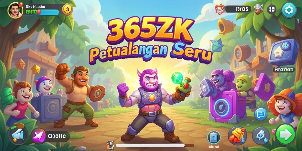 Tampilan menarik dari gameplay seru 365ZK dalam aksi.