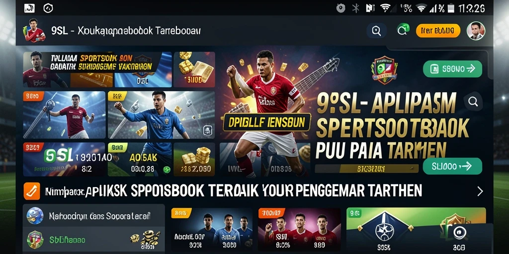 Tampilan gameplay aplikasi 9SL yang menarik dan interaktif.