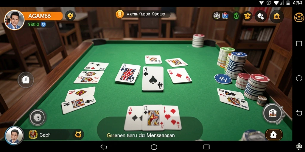 Tampilan menarik dari gameplay GAPLE di AGAM66 dengan teman-teman.
