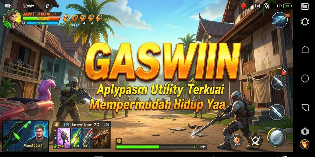Screenshot GASWIN menampilkan pengelolaan tugas yang efisien dengan antarmuka yang menarik.