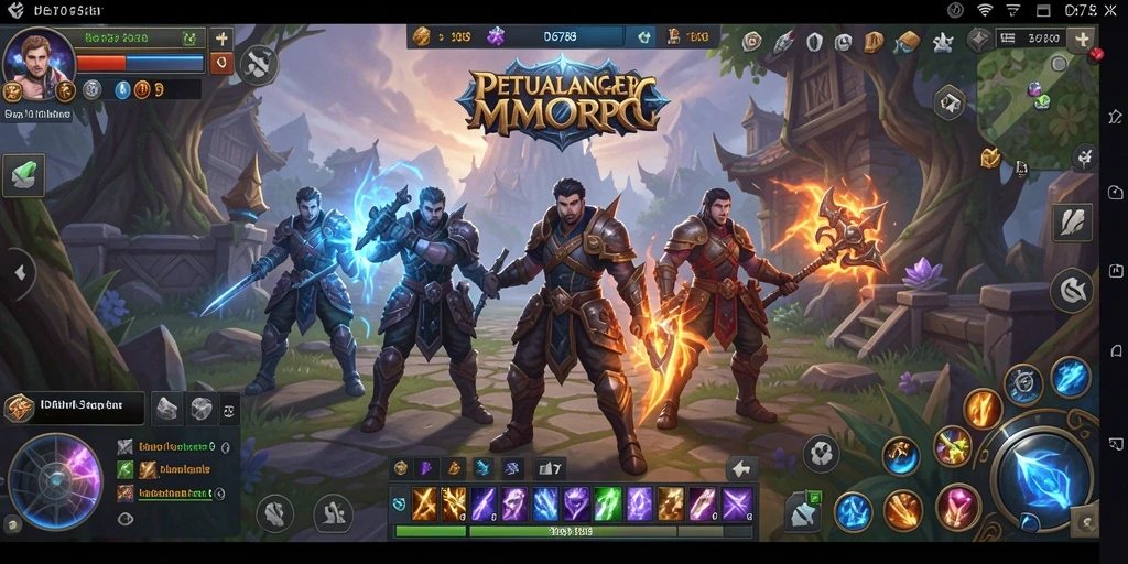 Screenshot gameplay ID6788 menampilkan petualangan seru di dunia MMORPG.