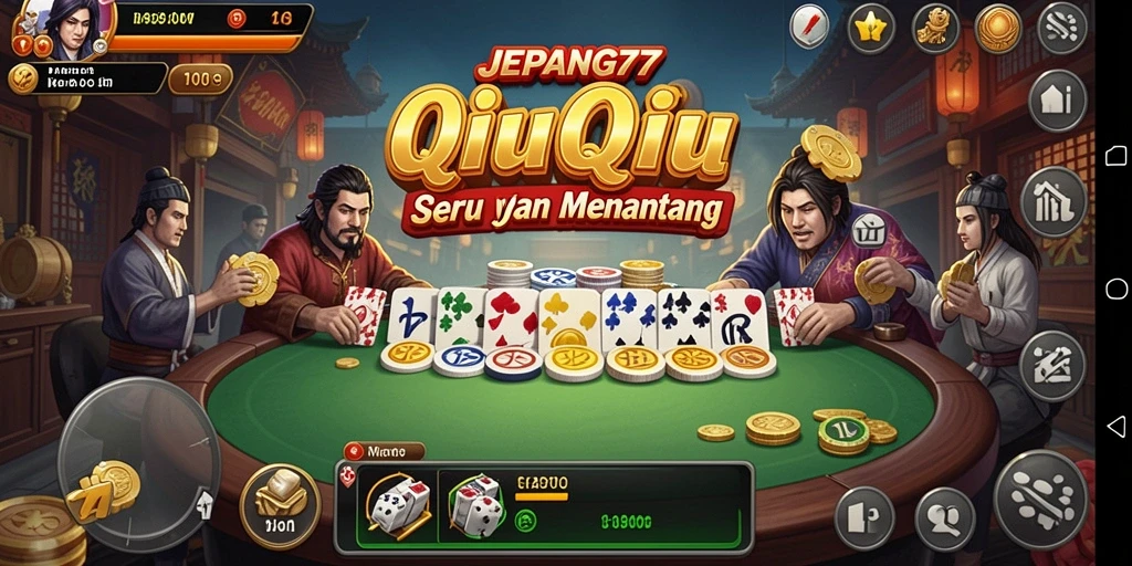 Gameplay QiuQiu yang menegangkan dan seru di JEPANG77.
