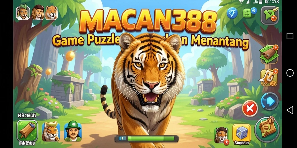 Tangkapan layar gameplay menampilkan tantangan Puzzle yang menarik.