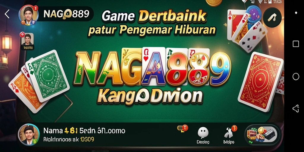 Tampilan NAGA889 saat bermain Domino yang seru dan kompetitif.