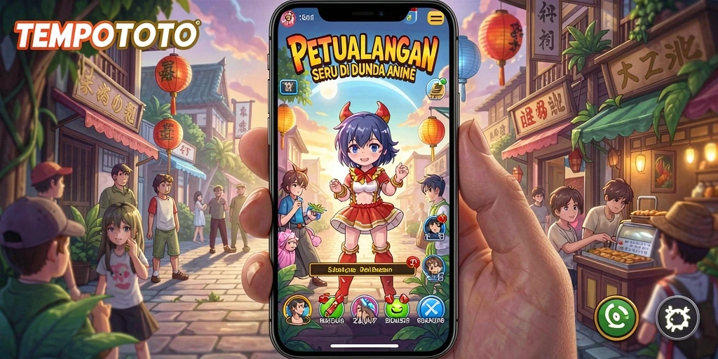 Tangkapan layar gameplay TEMPOTOTO yang menampilkan aksi seru.