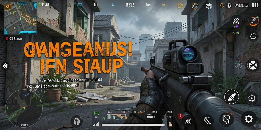 Screenshot gameplay WIN33 yang menampilkan aksi seru dalam pertempuran FPS.